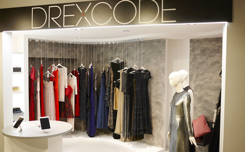 noleggiare abiti L'angolo di "DrexCose" alla Rinascente di Milano