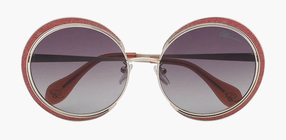 Occhiali da sole Blumarine by De Rigo Vision. Credits COURTESY PHOTO.