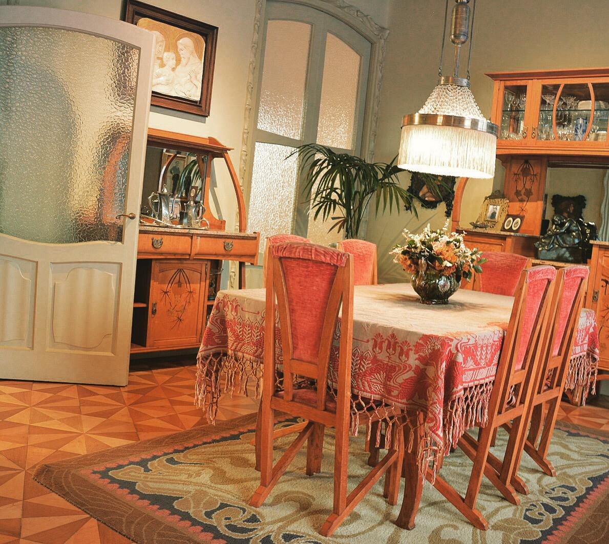interno dell'appartamento della Pedrera