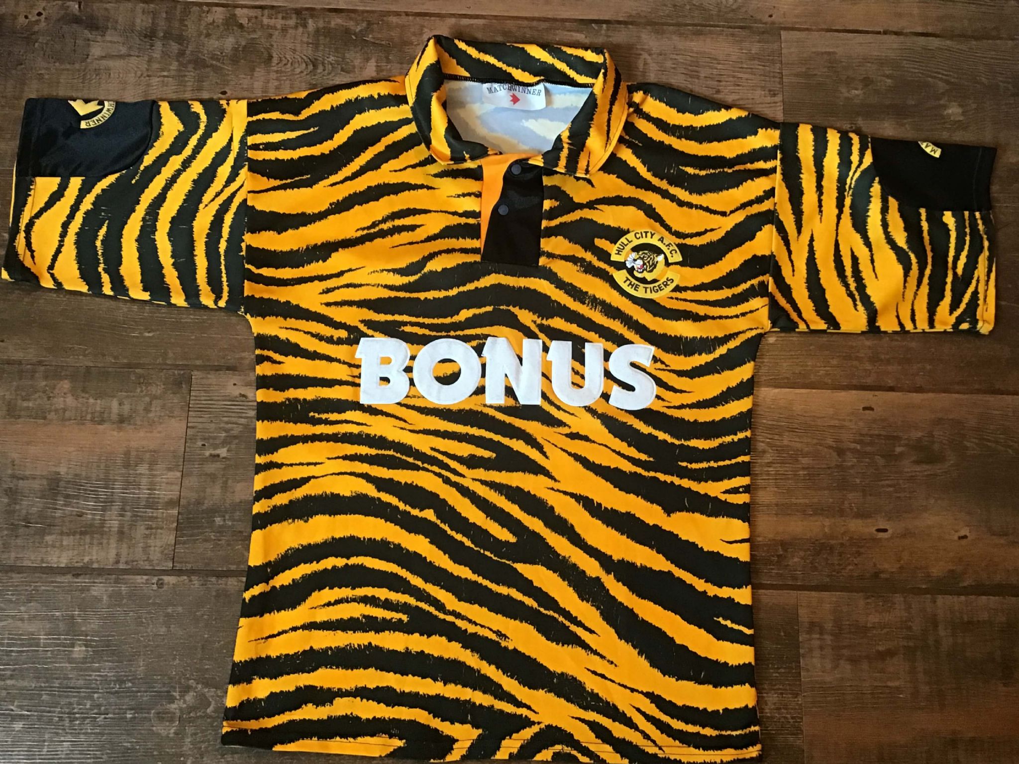 La maglia "tigrate" dell Hull