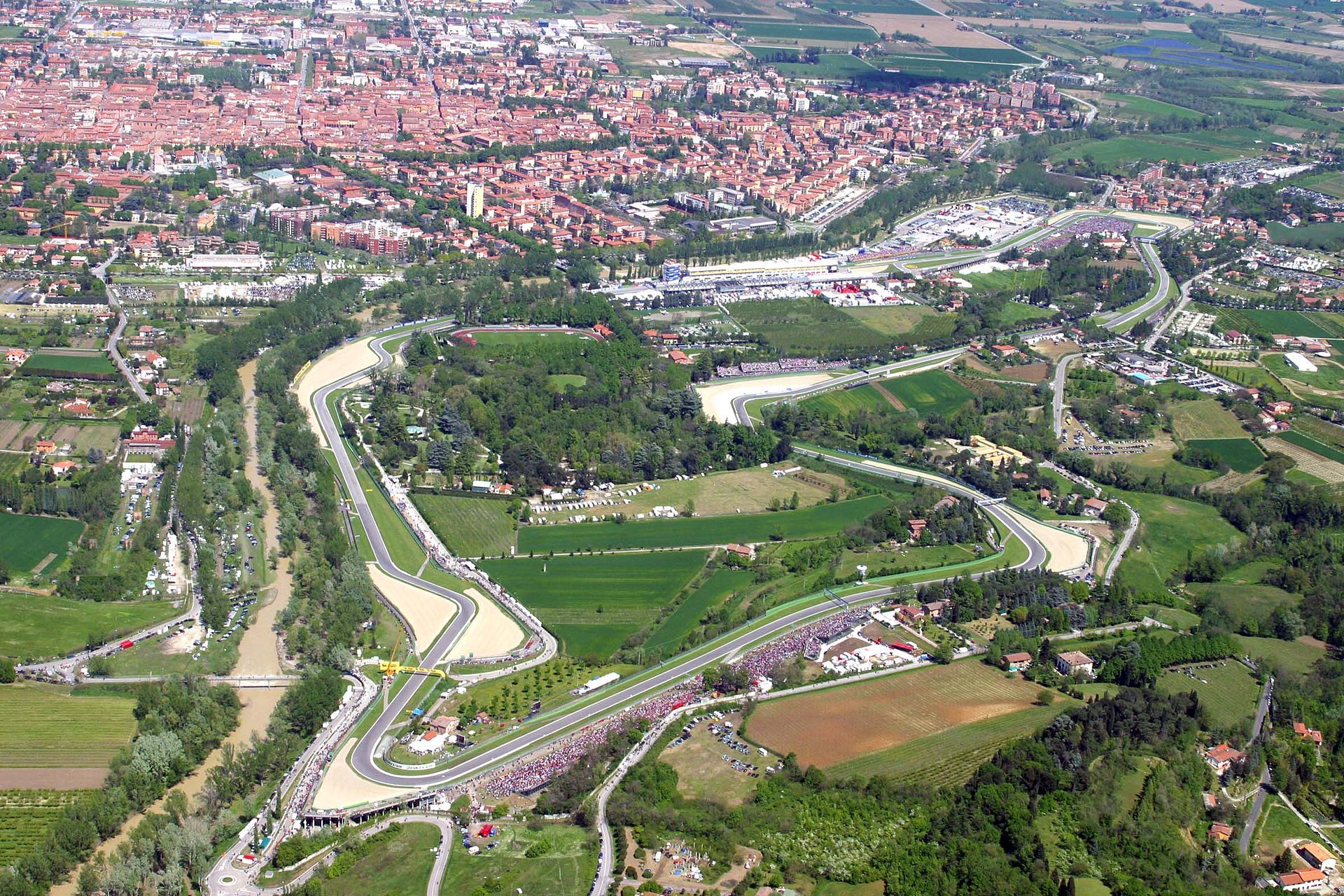 Circuito per il GP di Imola