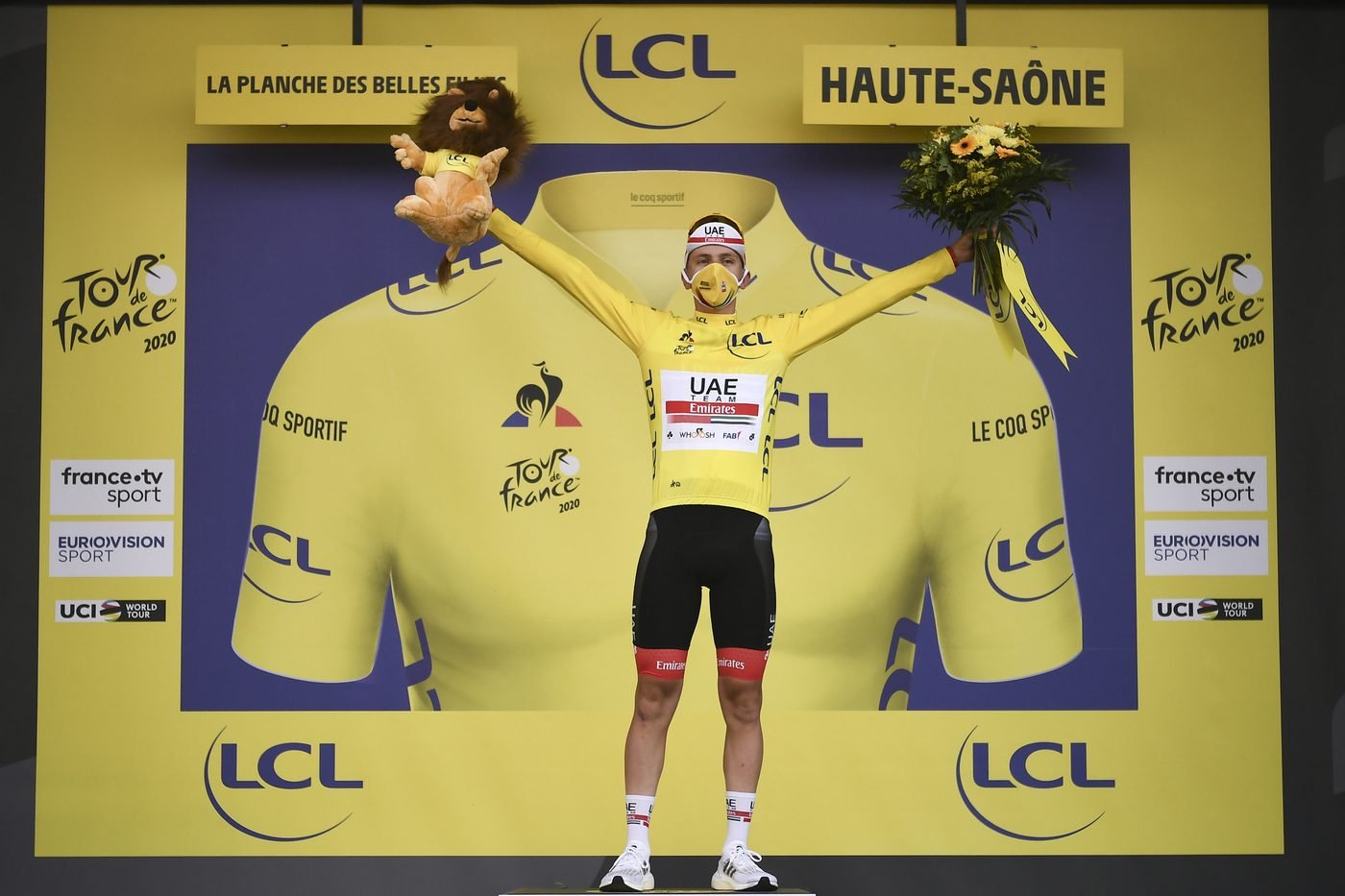 Pogacar vincitore del Tour de France